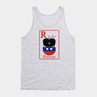 R is for Russiaball Tank Top